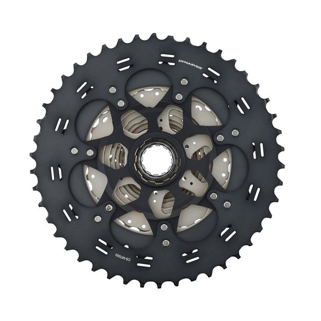 Galinis žvaigždžių blokas Shimano SLX M7000 11-42T 11 pavarų, kasetė 1