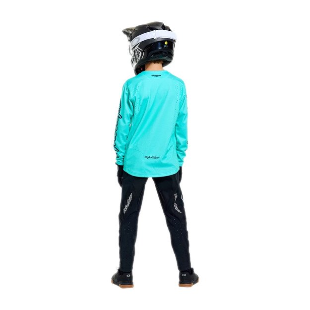 TLD LONG SLEEVE JERSEY YOUTH SPRINT PRO MONO REAL TEAL (31593101) 5
