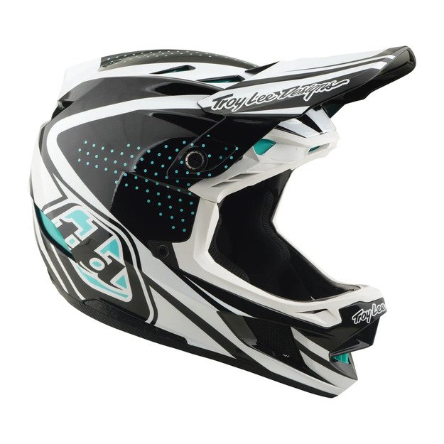 TLD HELMET D4 POLYACRYLITE MIPS THE LINE CHARCOAL / WHITE (17404700) 5