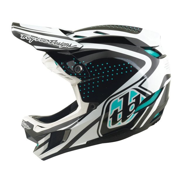 TLD HELMET D4 POLYACRYLITE MIPS THE LINE CHARCOAL / WHITE (17404700) 1
