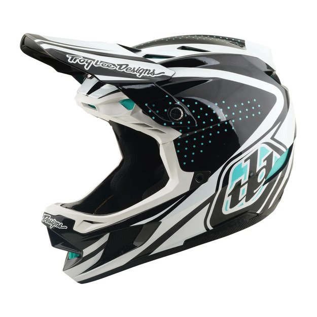 TLD HELMET D4 POLYACRYLITE MIPS THE LINE CHARCOAL / WHITE (17404700)