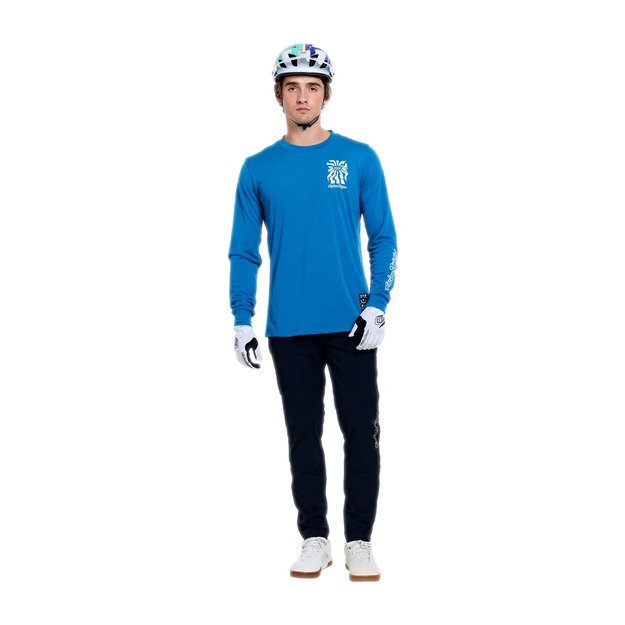 TLD LONG SLEEVE JERSEY SKYLINE RIDE TEE ONE EYE AERO BLUE (38302800) 4