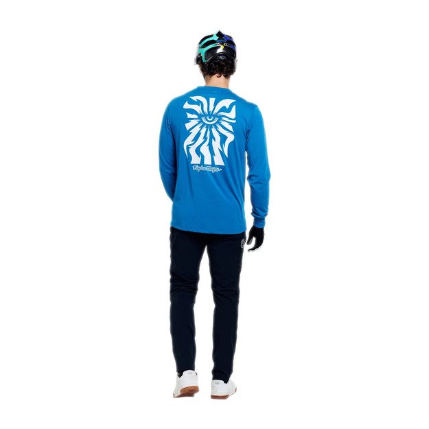 TLD LONG SLEEVE JERSEY SKYLINE RIDE TEE ONE EYE AERO BLUE (38302800) 5
