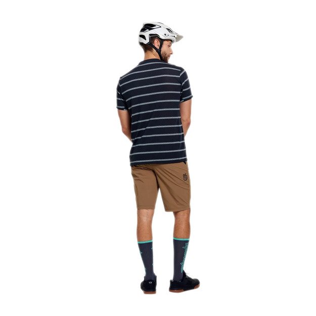 TLD SHORT SLEEVE JERSEY SKYLINE RIDE TEE CHECKED OUT CARBON (38201600) 5