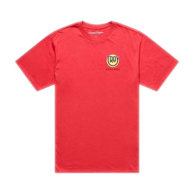 TLD SHORT SLEEVE TEE HAPPY DAYZ SCARLET (70169301)