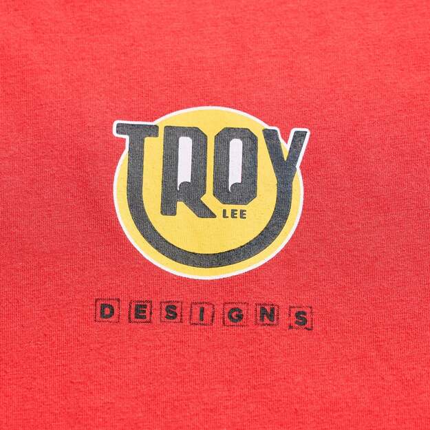 TLD SHORT SLEEVE TEE HAPPY DAYZ SCARLET (70169301) 2