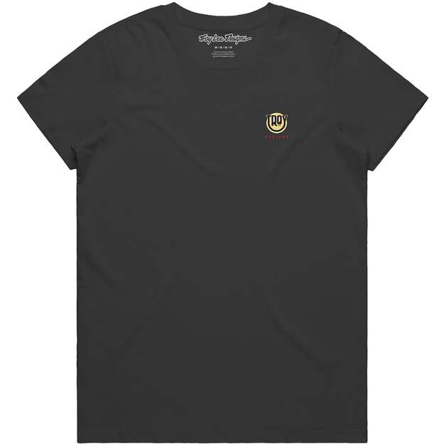 TLD WOMENS SHORT SLEEVE TEE HAPPY DAYZ CARBON (75369300)