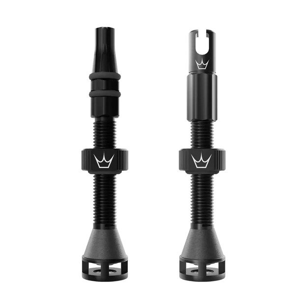 PEATY S BEZDU&Scaron;OV&Eacute; VENTILKY HOLESHOT FAST FLOW 42MM BLACK (PTV-HFF-42-BLK-12)