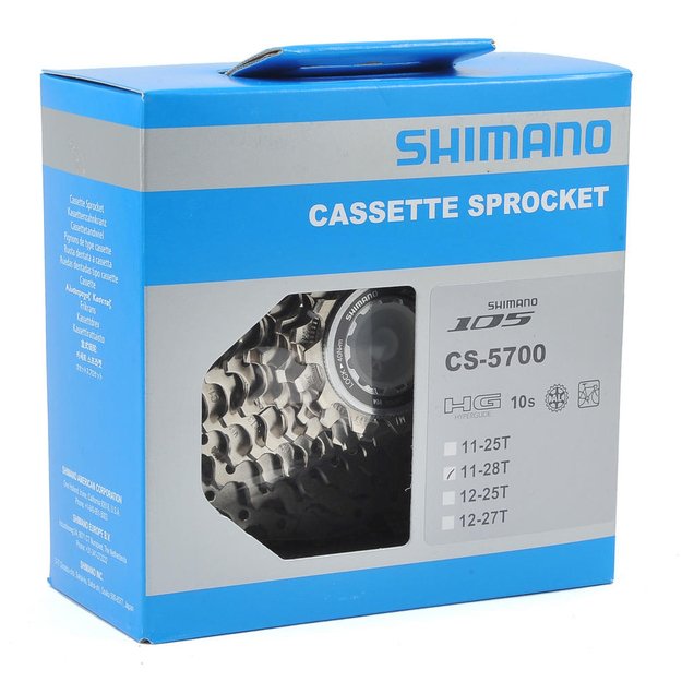 Galinis žvaigždžių blokas, Shimano CS-5700 11-25T 10 pavarų  1