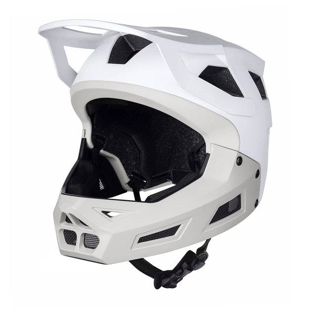 &Scaron;almas FORCE Drop Downhill // dydis: XS - S (51-54 cm) (balta/pilka)