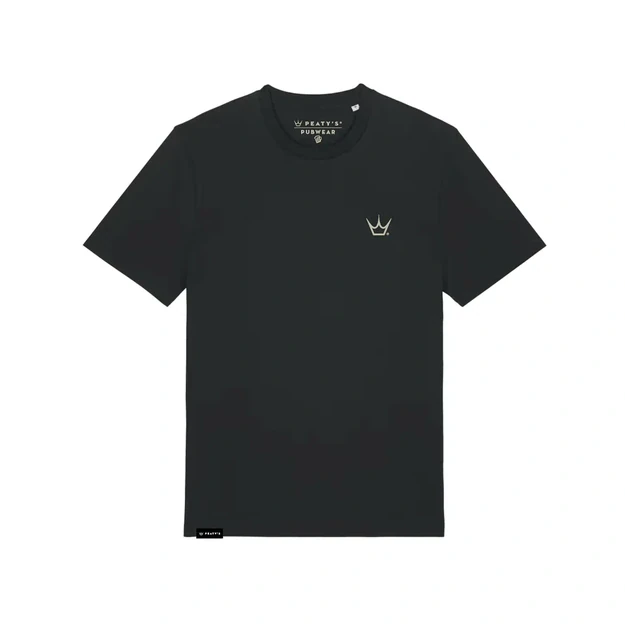 PEATY S PUBWEAR SHORT SLEEVE TEE - MOUNTAIN / BLACK (PPW-26-TEE-MTN-BLK)