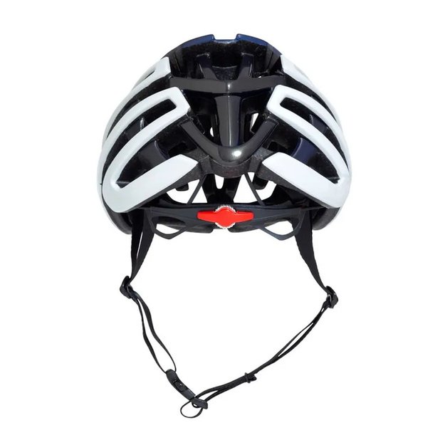 &Scaron;almas HEBO Casco Bici Core // dydis: 58-61 cm (balta/mėlyna)