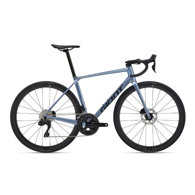 Plento dviratis GIANT TCR Advanced 0 PC, šerkšno sidabro spalvos