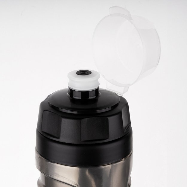 Gertuvė FORCE WARM 0,5 l // termo (permatoma juoda)