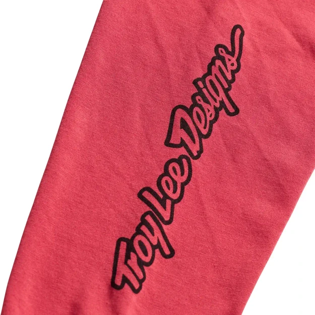 TLD MENS LONG SLEEVE JERSEY SKYLINE RIDE TEE FEATHERED EMBER RED (38384000)