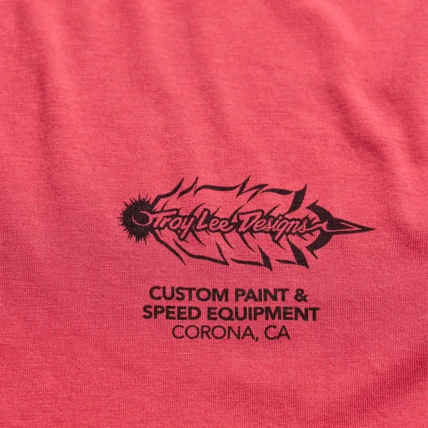 TLD MENS LONG SLEEVE JERSEY SKYLINE RIDE TEE FEATHERED EMBER RED (38384000)