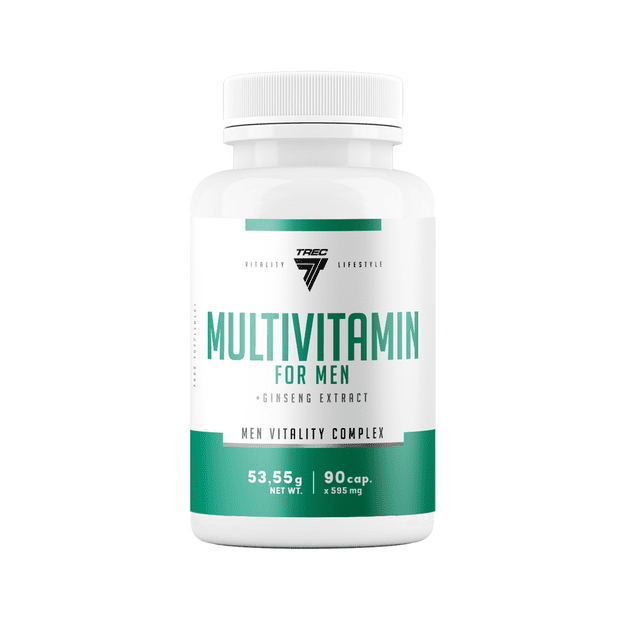 Multivitaminai vyrams TREC MULTIVITAMIN FOR MEN 90 kapsulių