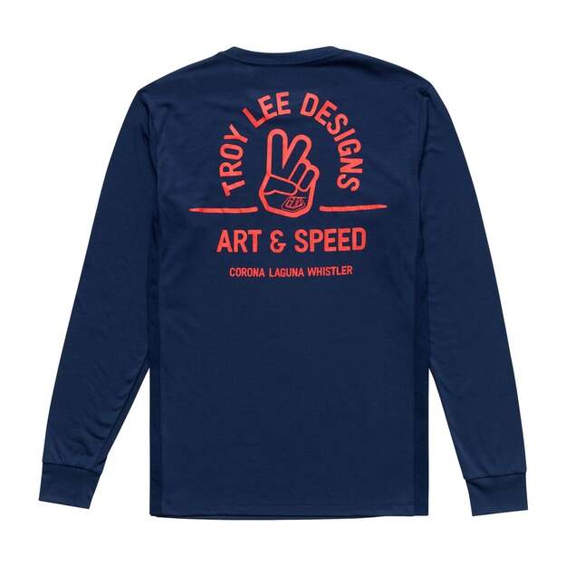 TLD DRES S DLOUHÝM RUKÁVEM SKYLINE RIDE TEE LOCALS MIDNIGHT (38387100) 2