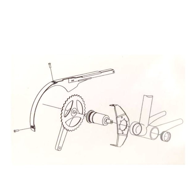 Grandinės apsauga SKS Chainblade, 42-44T 1