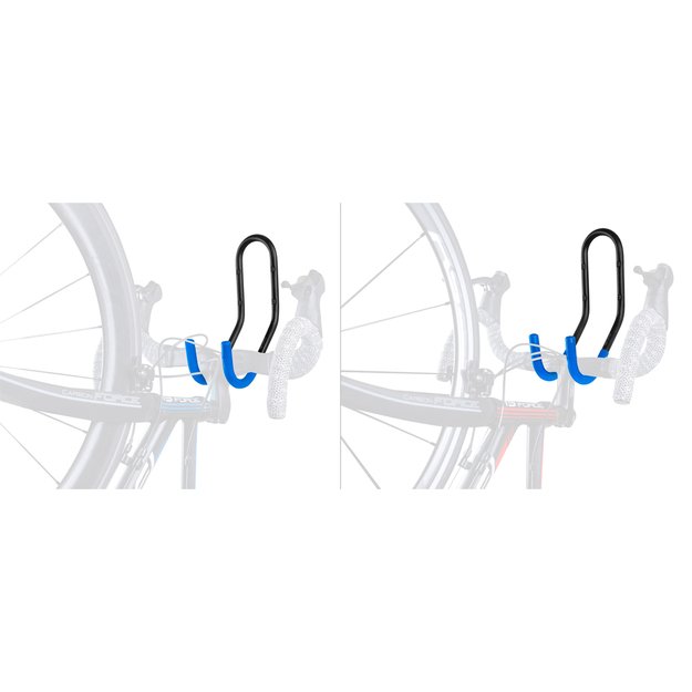 Dviračio laikiklis ant sienos FORCE (steel, black, max 30kg) 1
