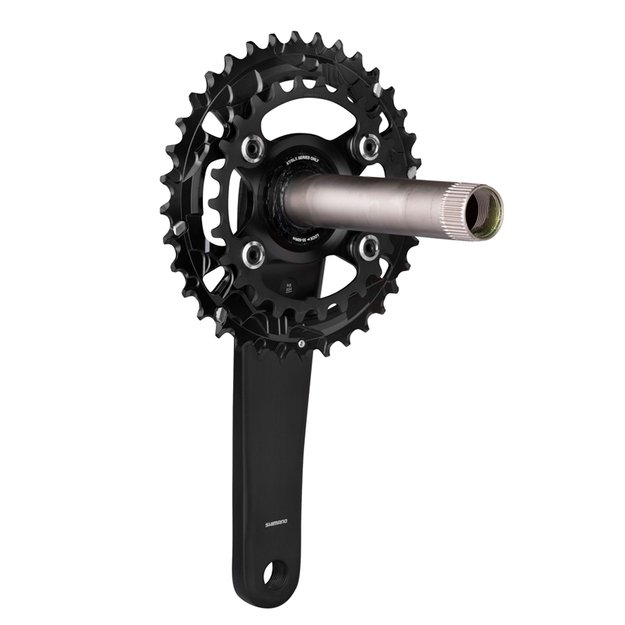 Priekinis žvaigždžių blokas Shimano XT FC-M8100-2 175mm 2x12 36x26T 1