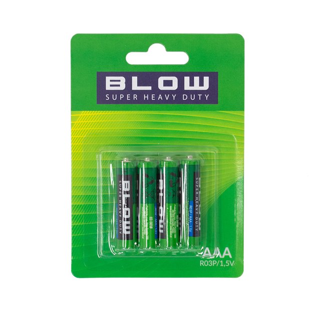 Baterija BLOW Super Heavy Duty R03P / 1,5V (AAA) // 1 vnt.