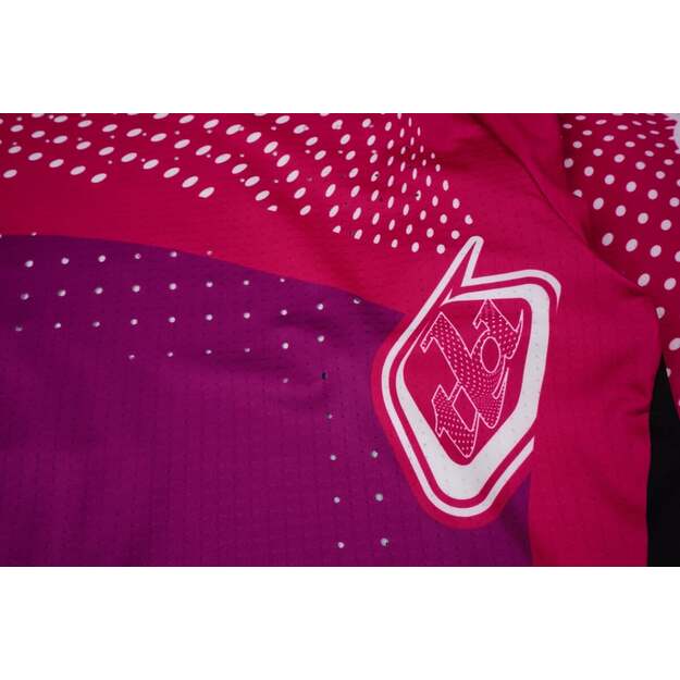 TLD LONG SLEEVE JERSEY SPRINT ULTRA TROY LEE DESIGNS X SRAM RADIOSCAPE FUSCHIA (35695500) 4