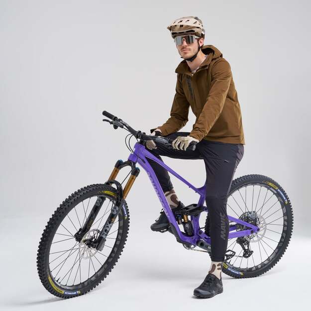 MAVIC MENS JACKET DEEMAX THERMO WIND HOODIE DESERT PALM (T000656) 5