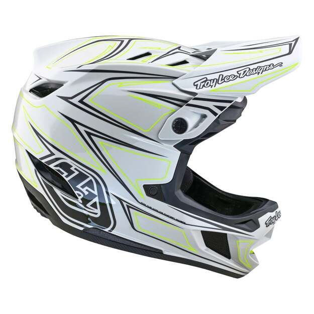 TLD HELMET D4 COMPOSITE PINNED LIGHT GRAY (14050501) 4