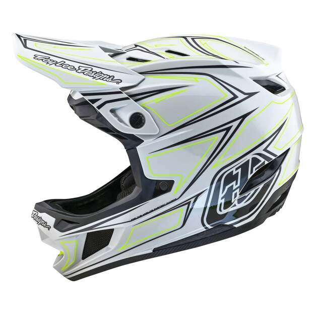 TLD HELMET D4 COMPOSITE PINNED LIGHT GRAY (14050501)
