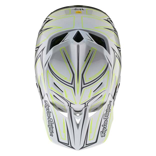 TLD HELMET D4 COMPOSITE PINNED LIGHT GRAY (14050501) 7