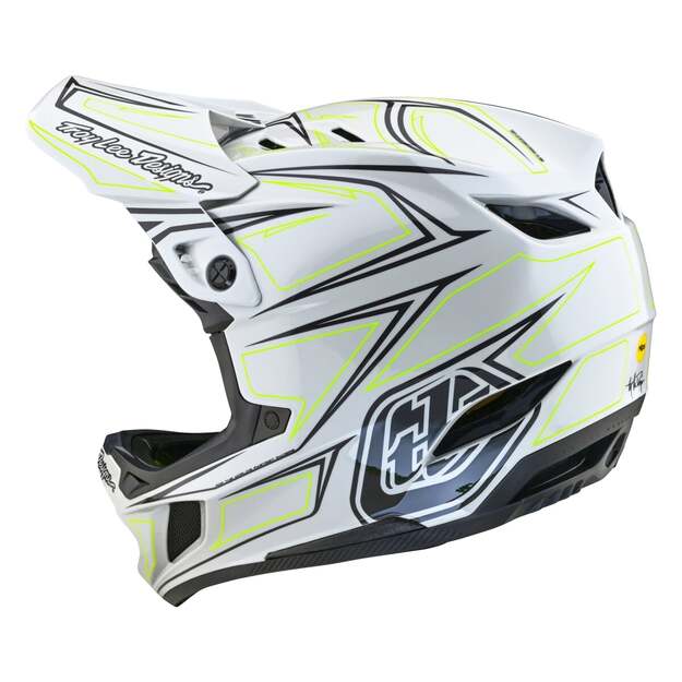 TLD HELMET D4 COMPOSITE PINNED LIGHT GRAY (14050501) 1