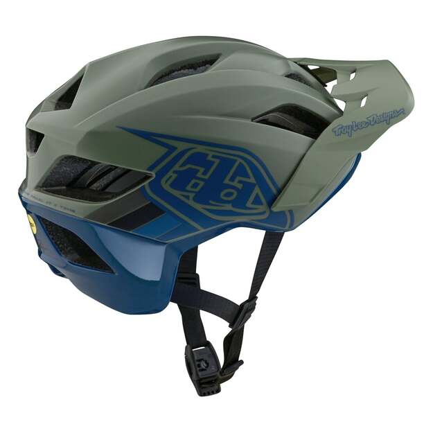 TLD HELMET FLOWLINE SE BADGE OLIVE / INDIGO (11056805) 1