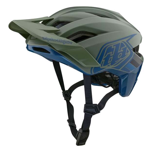 TLD HELMET FLOWLINE SE BADGE OLIVE / INDIGO (11056805) 2