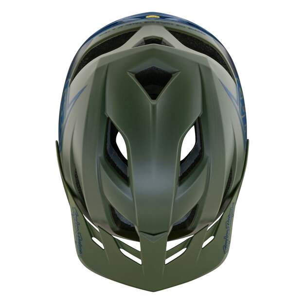 TLD HELMET FLOWLINE SE BADGE OLIVE / INDIGO (11056805) 3