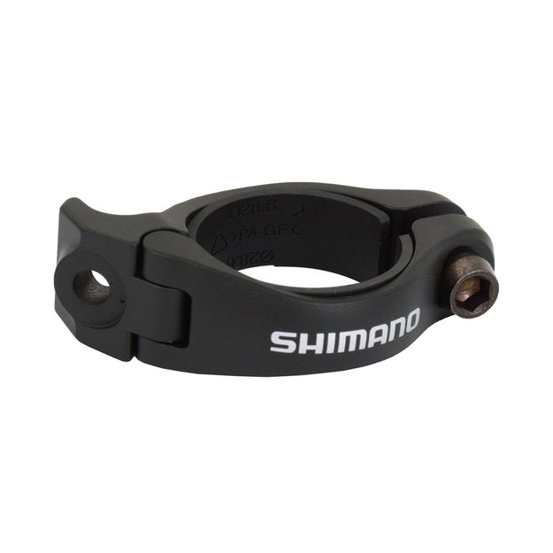 Priekinio pavarų perjungėjo laikiklis / fiksatorius Shimano SM-AD91 // 28.6/31.8 mm