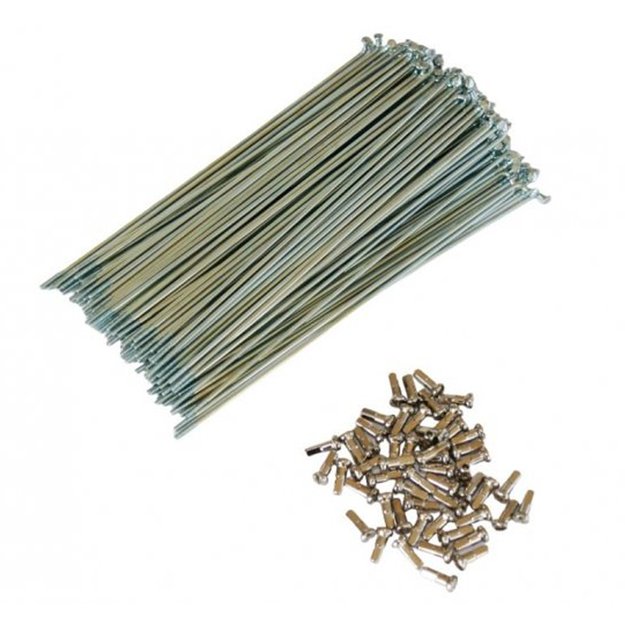 Stipinai Pillar 14G x 12 mm (2 x 184 mm) // cinkuoti, plienas