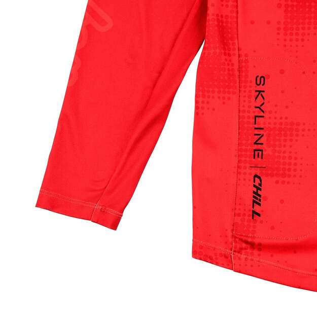 TLD LS JERSEY SKYLINE CHILL SCATTERED FIRE ORANGE (35399902) 3