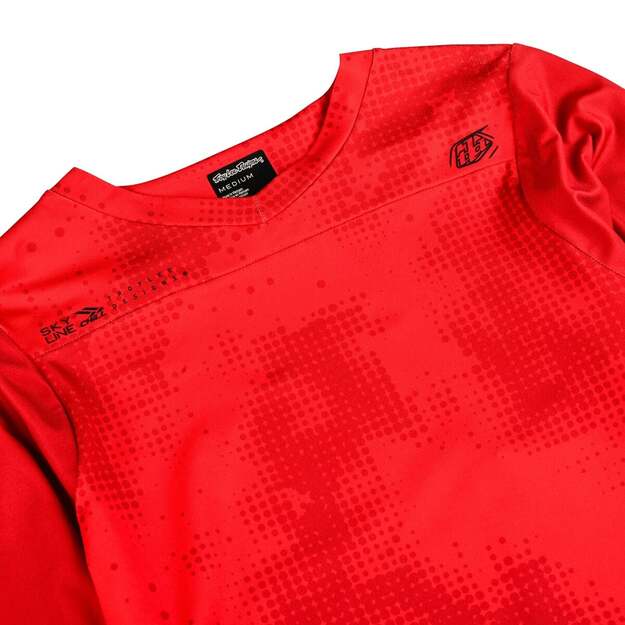 TLD LS JERSEY SKYLINE CHILL SCATTERED FIRE ORANGE (35399902) 2