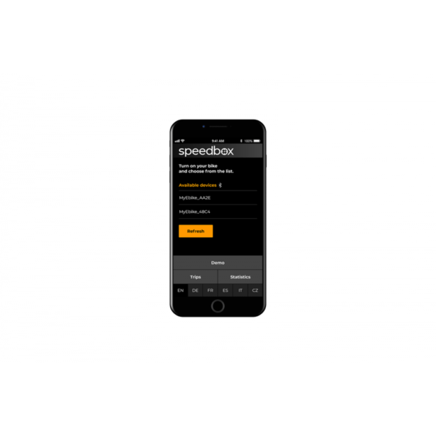 SpeedBox 3.1 B. Tuning čipas Giant varikliams (RideControl Go) 4