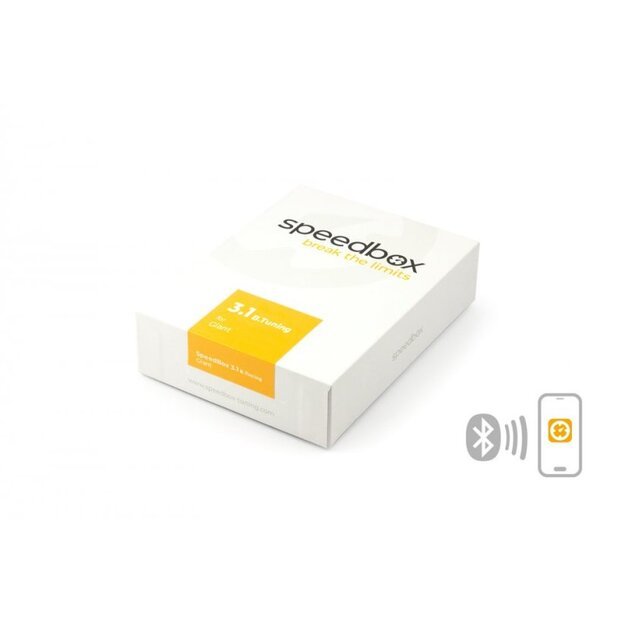 SpeedBox 3.1 B. Tuning čipas Giant varikliams (RideControl Go) 1
