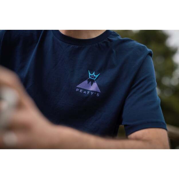 PEATY S PUBWEAR TRIKO S KRÁTKÝM RUKÁVEM SUMMIT FRENCH NAVY (PPW-25-TEE-SMT-NVY) 3