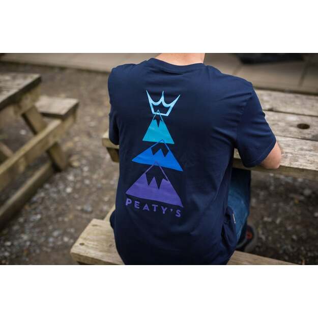 PEATY S PUBWEAR TRIKO S KRÁTKÝM RUKÁVEM SUMMIT FRENCH NAVY (PPW-25-TEE-SMT-NVY) 4