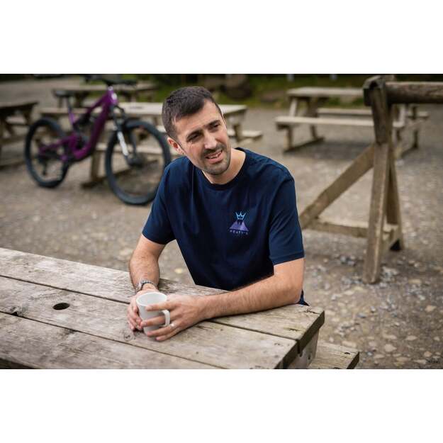 PEATY S PUBWEAR TRIKO S KRÁTKÝM RUKÁVEM SUMMIT FRENCH NAVY (PPW-25-TEE-SMT-NVY) 2