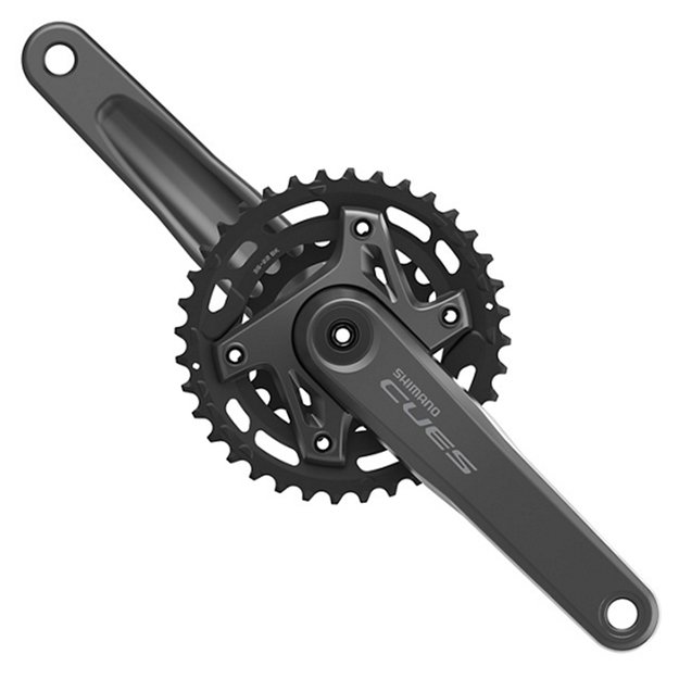 Priekinis žvaigždžių blokas Shimano CUES FC-U6000-2 // 175 mm, 36-22T // 9/10/11-speed 1