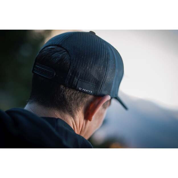 PEATY S PUBWEAR TRUCKER CAP SUMMIT BLACK (PPW-CAP-SMT-BLK) 3