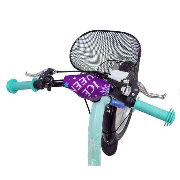 Vaikiškas dviratis 4KIDS Ice Queen 16  dydis 10  (25.5 cm) (aliuminis, žydra) 3