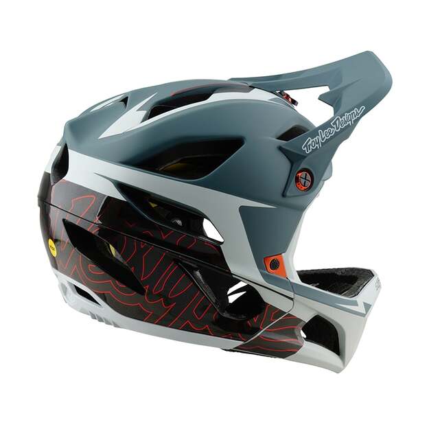 TLD HELMET STAGE NEAUWAVE SMOKE (11547100) 3