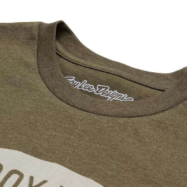 TLD SHORT SLEEVE TEE STAMP OLIVE HEATHER (70189700) 3