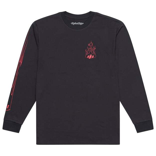 TLD LONG SLEEVE TEE TORCHED CARBON (72921200)